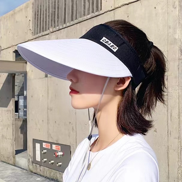Jual Topi Pantai Wanita Fashion Wanita Adjustable Atas Kosong ...