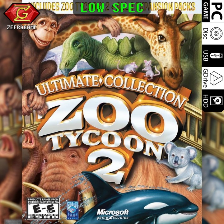 Jual ZOO TYCOON 2 Ultimate Collection PC Full Version/GAME PC GAME