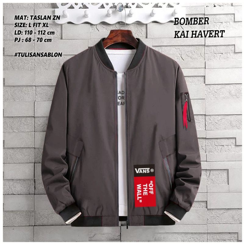 Jual JAKET BOMBER VANS OFF THE WALL/BOMBER JAKET/JAKET MURAH