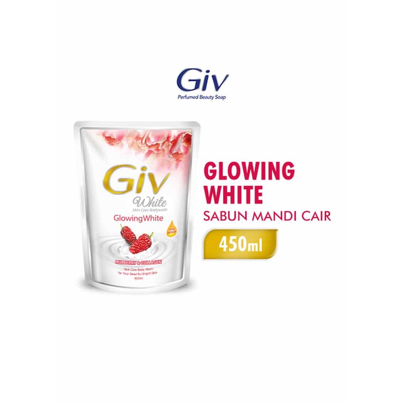 Jual Giv Body Wash Hijab Tin Zaitun Flower Berry Glowing White