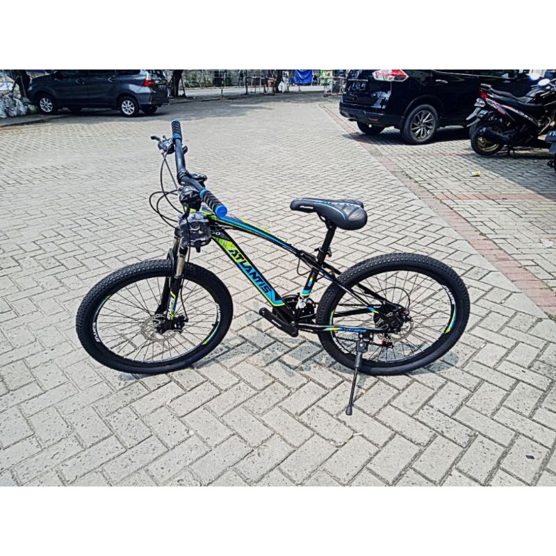 Jual SEPEDA GUNUNG / MTB 24 INCHI ATLANTIS AT730 - 3x7 SPEED | Shopee ...