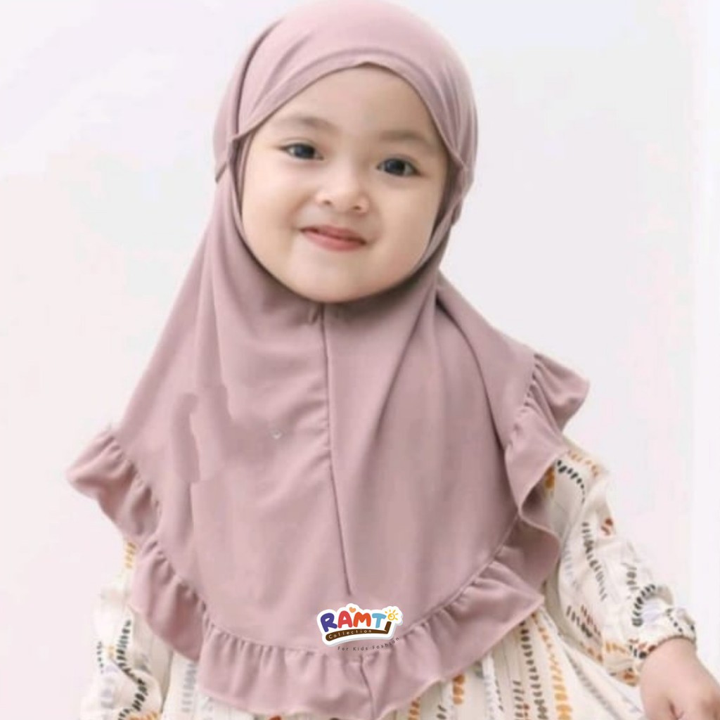 Jual Hijab kriwil Anak Premium Hijab Anak Terbaru Hijab Sikecil