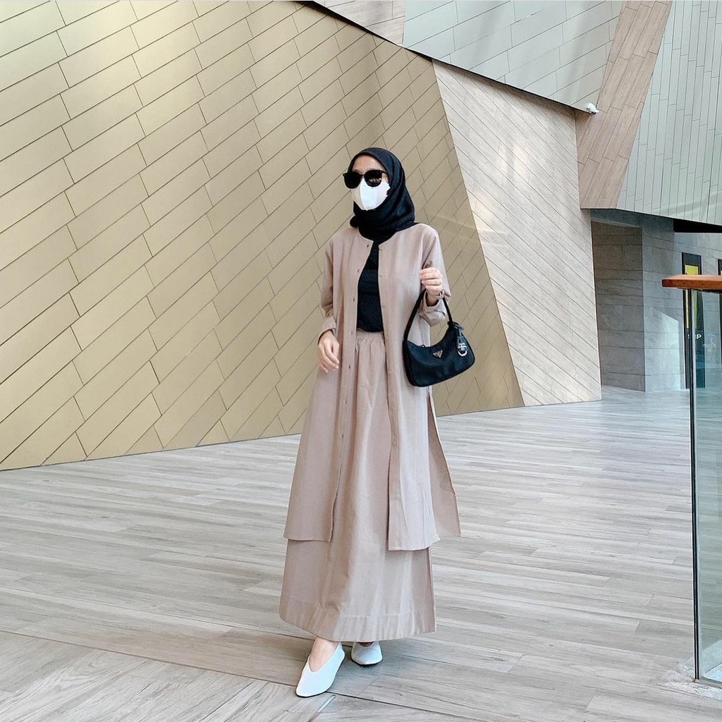 Baju hijab casual store trendy