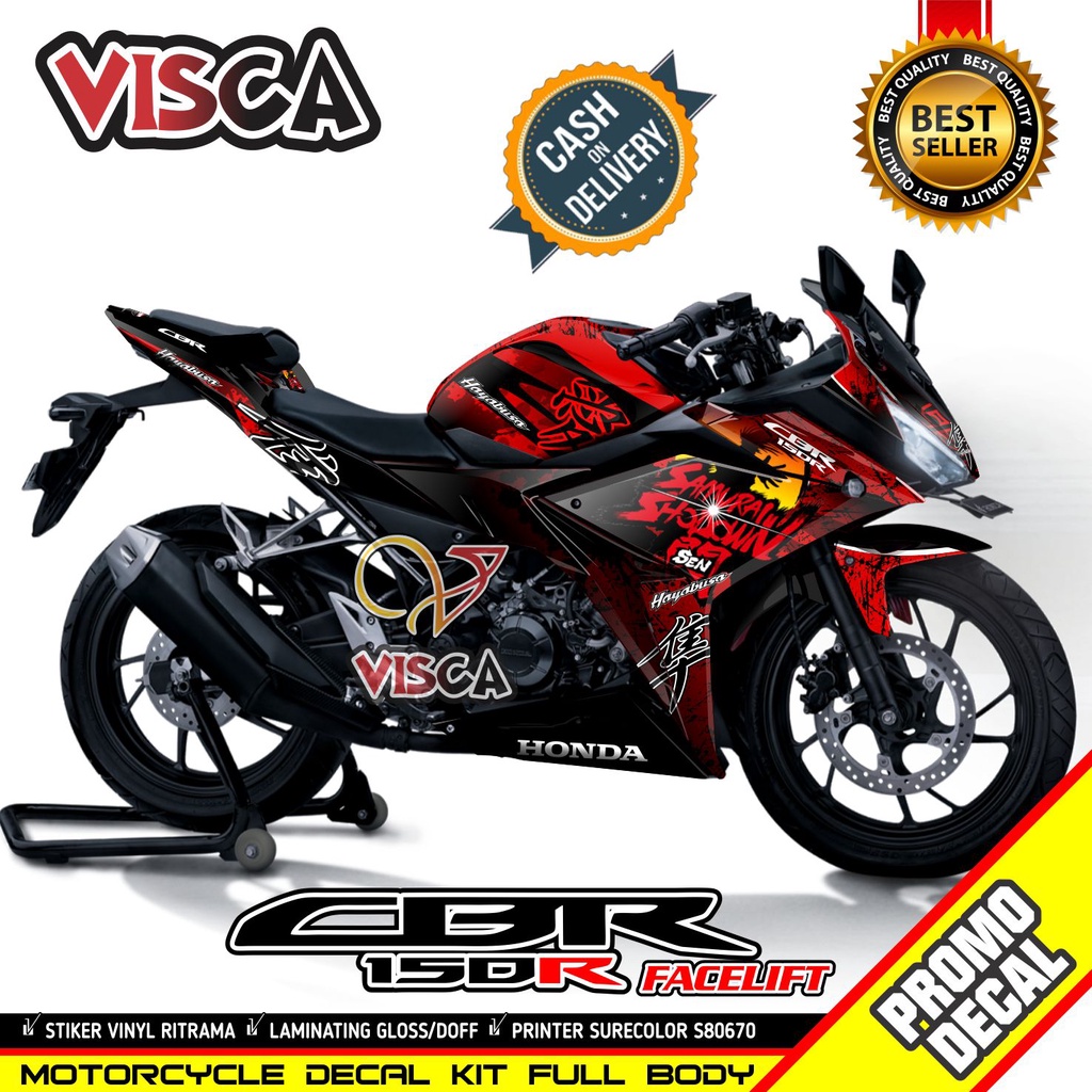 Jual Decal Cbr R Facelift Full Body Stiker Cbr R Facelift Full