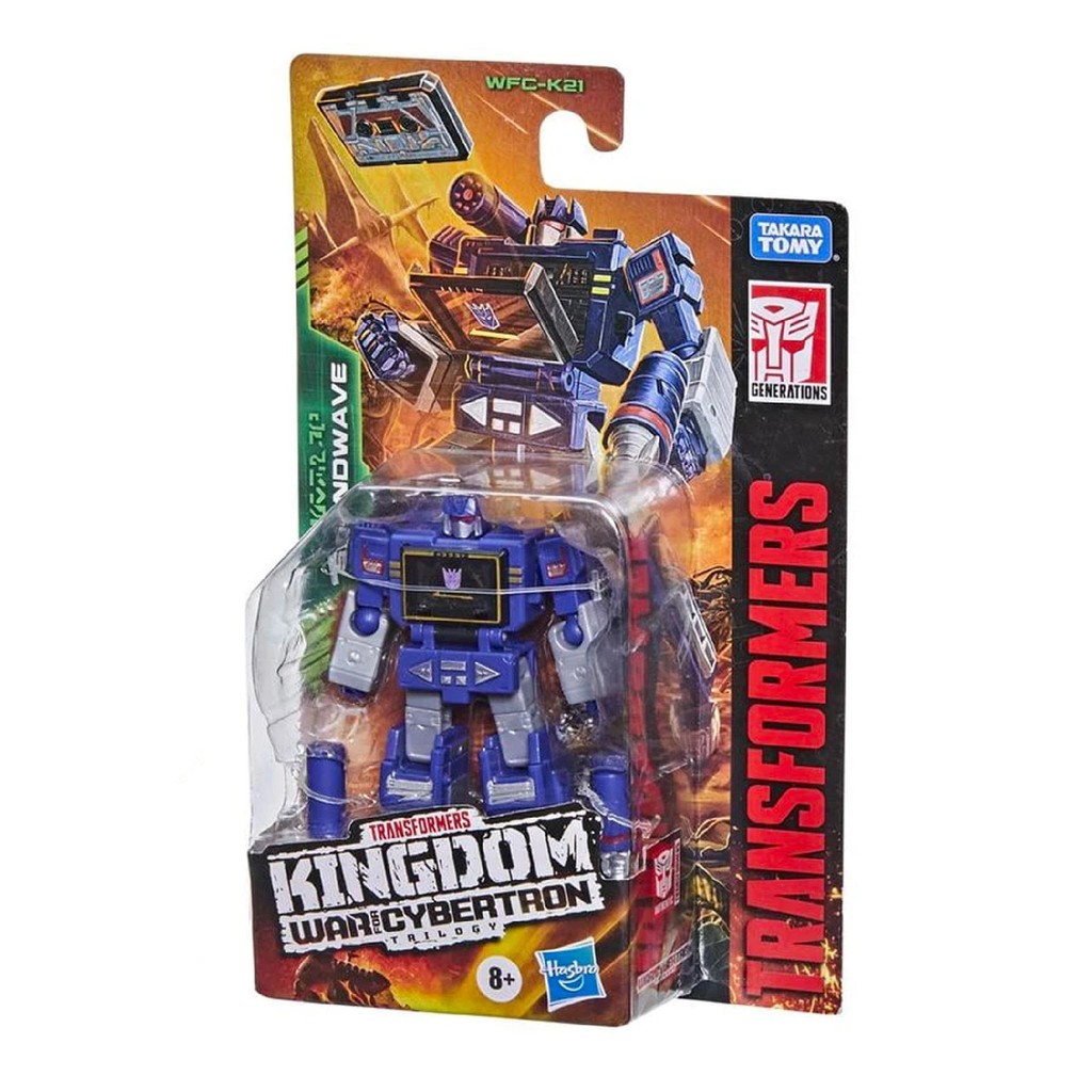 Jual TRANSFORMERS War For Cybertron Kingdom Core Class Soundwave Figure ...