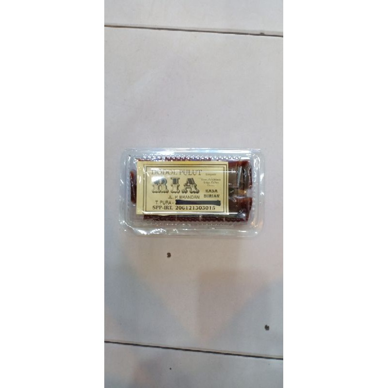 Jual DODOL RIA ASLI TANJUNG PURA RASA DURIAN POTONG KECIL ISI 15 PCS ...