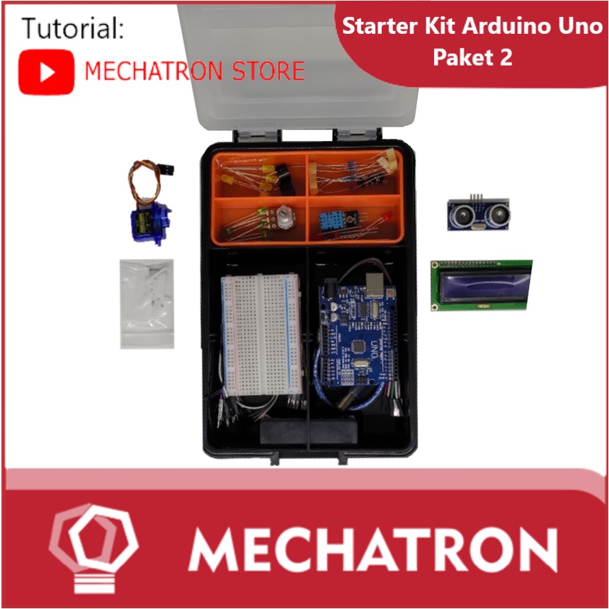 Jual Arduino Uno Starter Kit Compatible Paket Belajar 2 Free CD Source ...