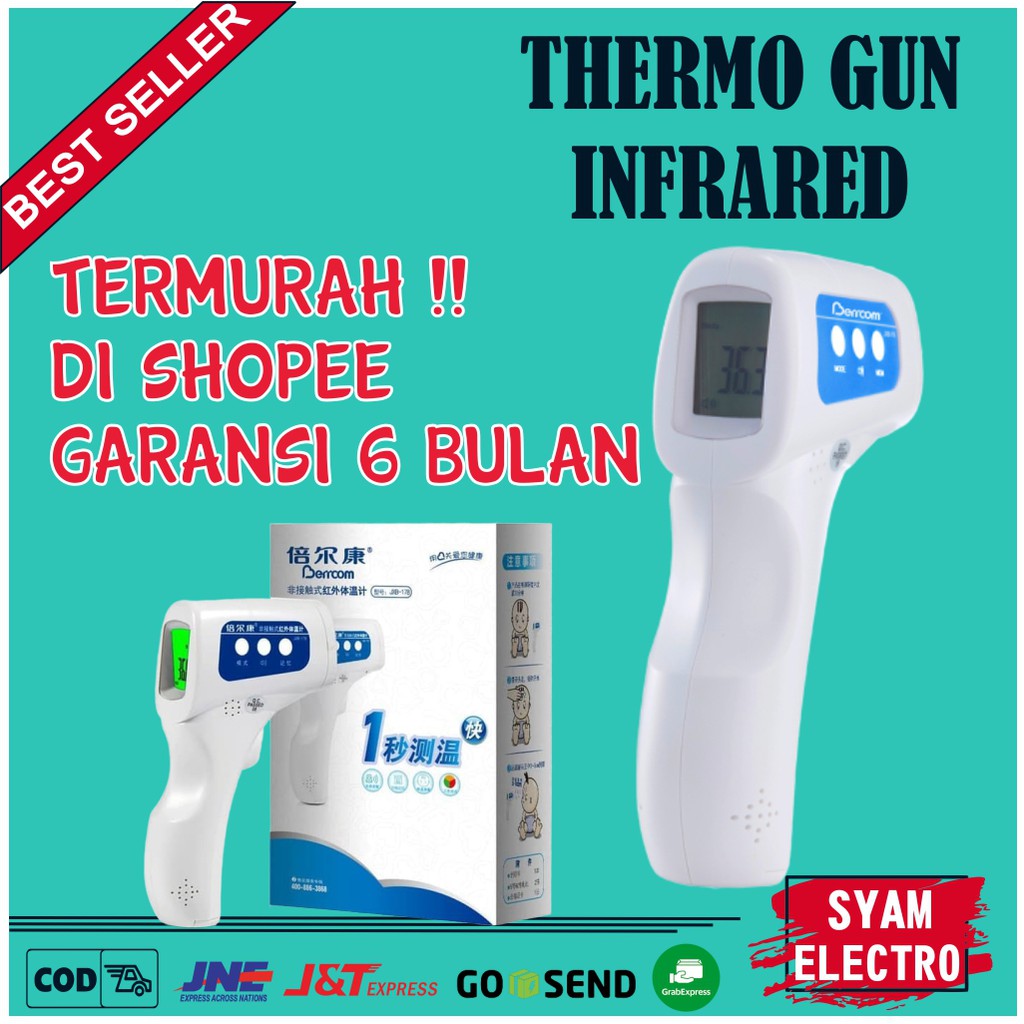 Jual TERMOMETER INFRARED THERMOMETER INFRARED TERMOMETER DIGITAL ...