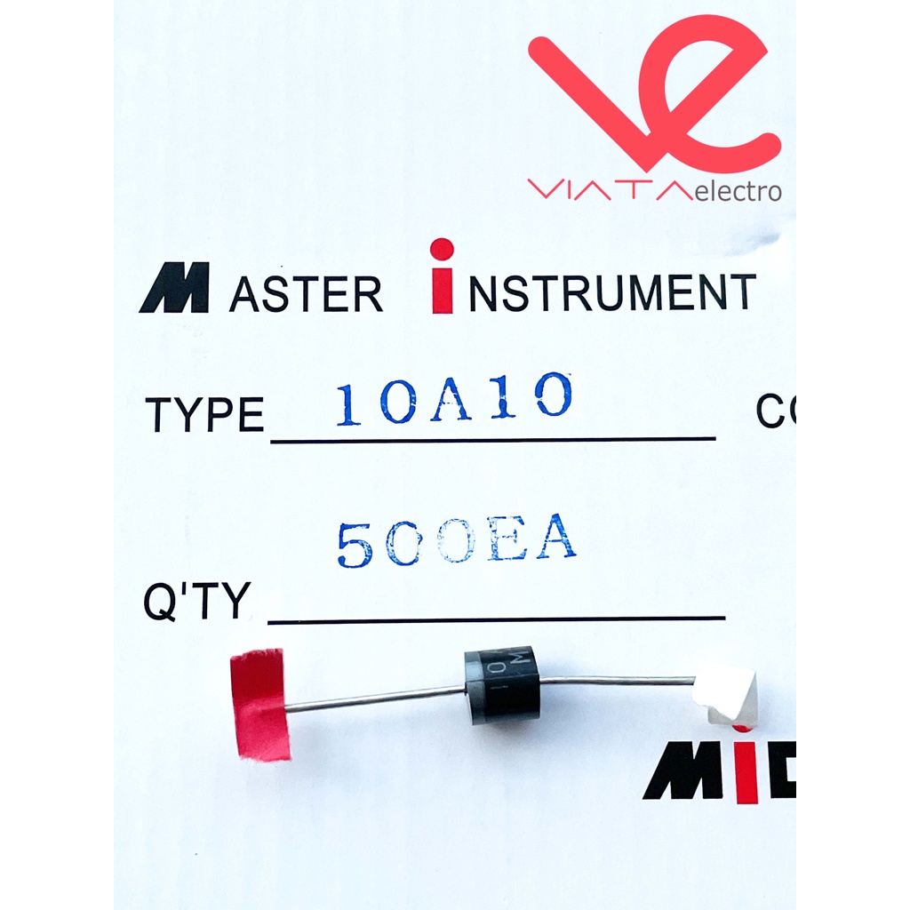 Jual DIODA IN10A10 ROLL (1 BUAH) MERK MIC DIODE IN 10A10 DIODA 10A ...