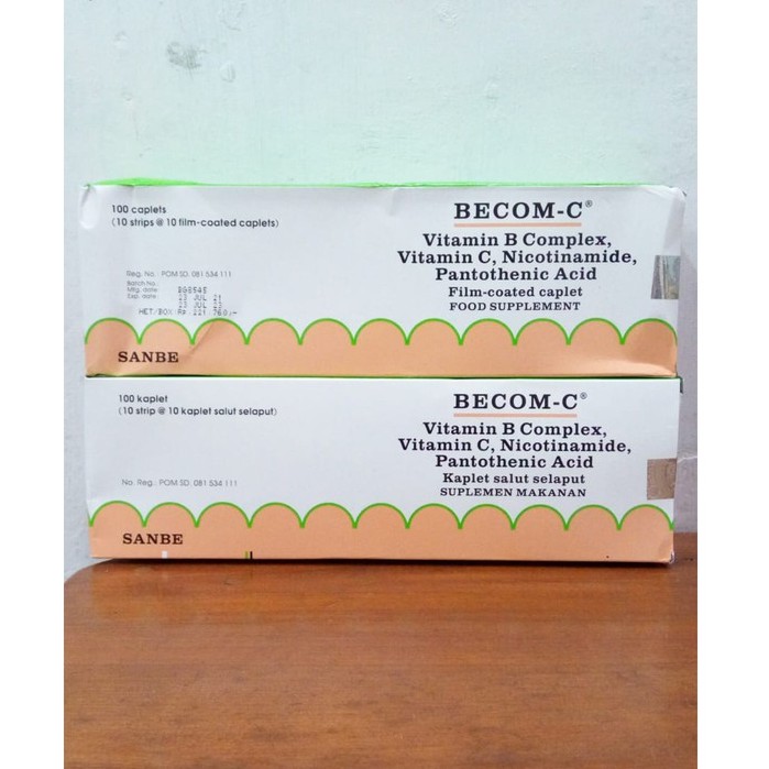 Jual Vitamin Becom-C Strip (10 kaplet) | Shopee Indonesia