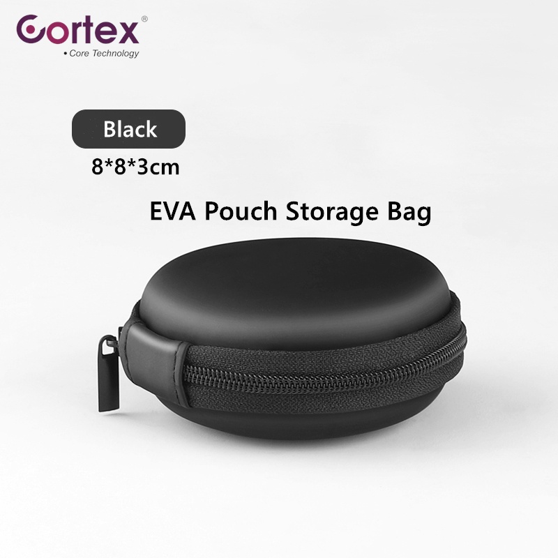 Cortex Power - Earphone EVA Carrying Storage Bag Pouch Case for Earphone Charger Kabel SD TF Card