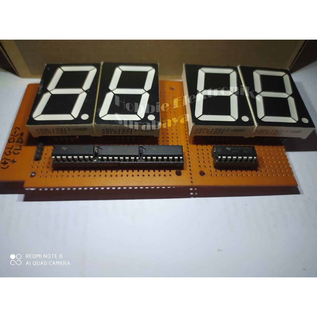 Jual Modul Jam Led 7 Segment 1 Inchi | Shopee Indonesia