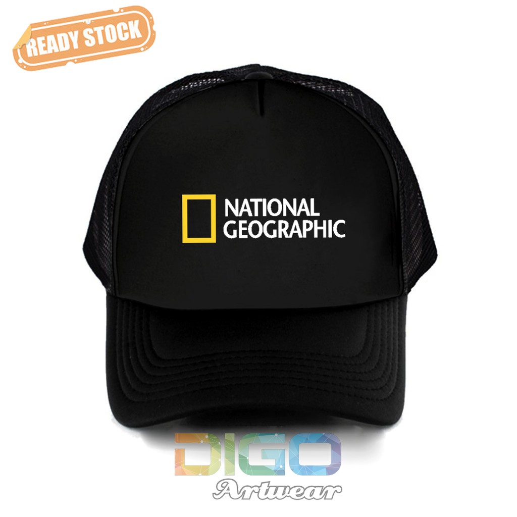 Jual topi national geographic trucker - hat nasional geografi | Shopee ...