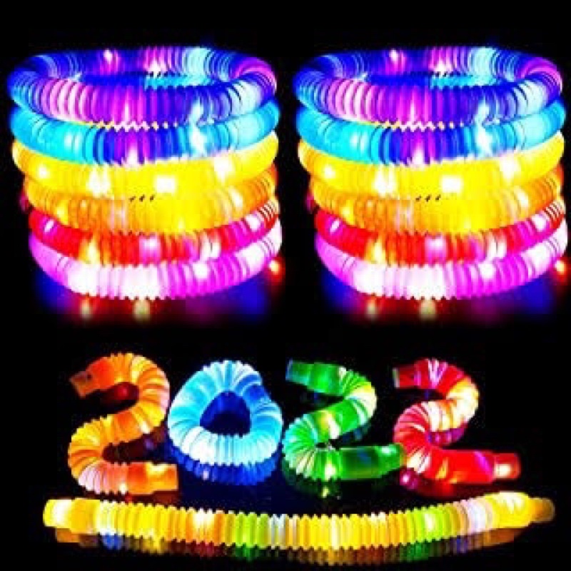 Jual Mainan Viral CEV Light Up Pop Tubes LED Pipes Mainan Lampu Stick ...