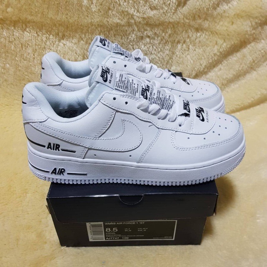 Sepatu Nike Air Force 1 Lv8 3 Double Air White