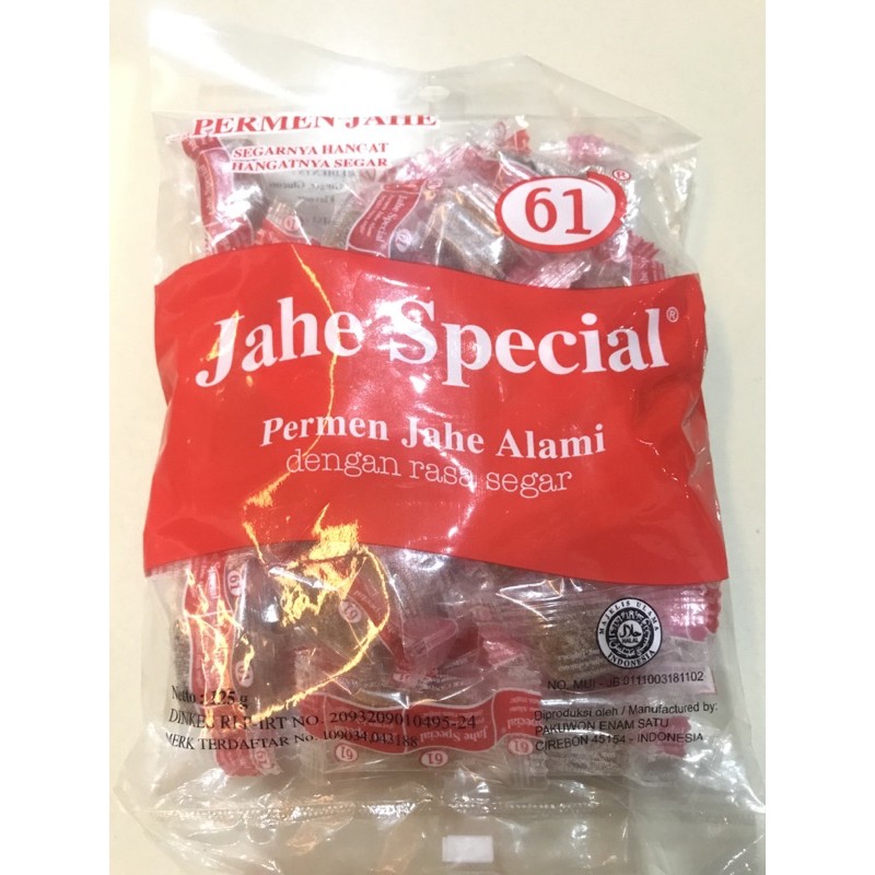 Jual PERMEN JAHE 61 | Shopee Indonesia