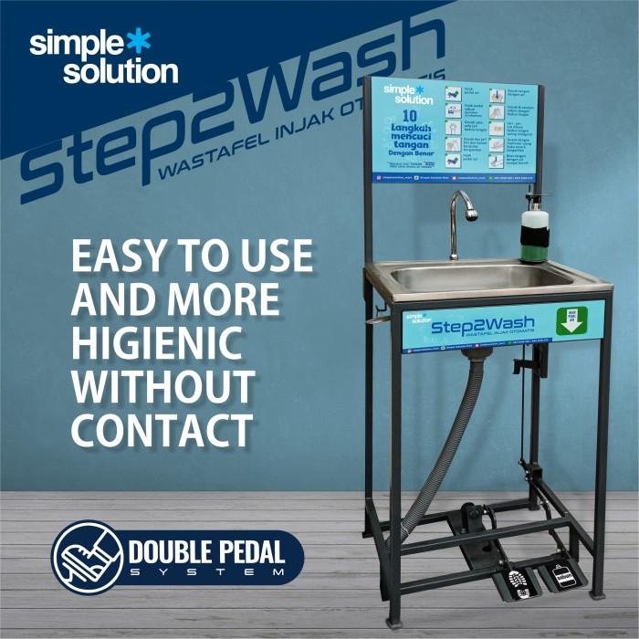 Jual Washtafel Washtafel Injak / Wastafel Injak Portable Kran Injak ...