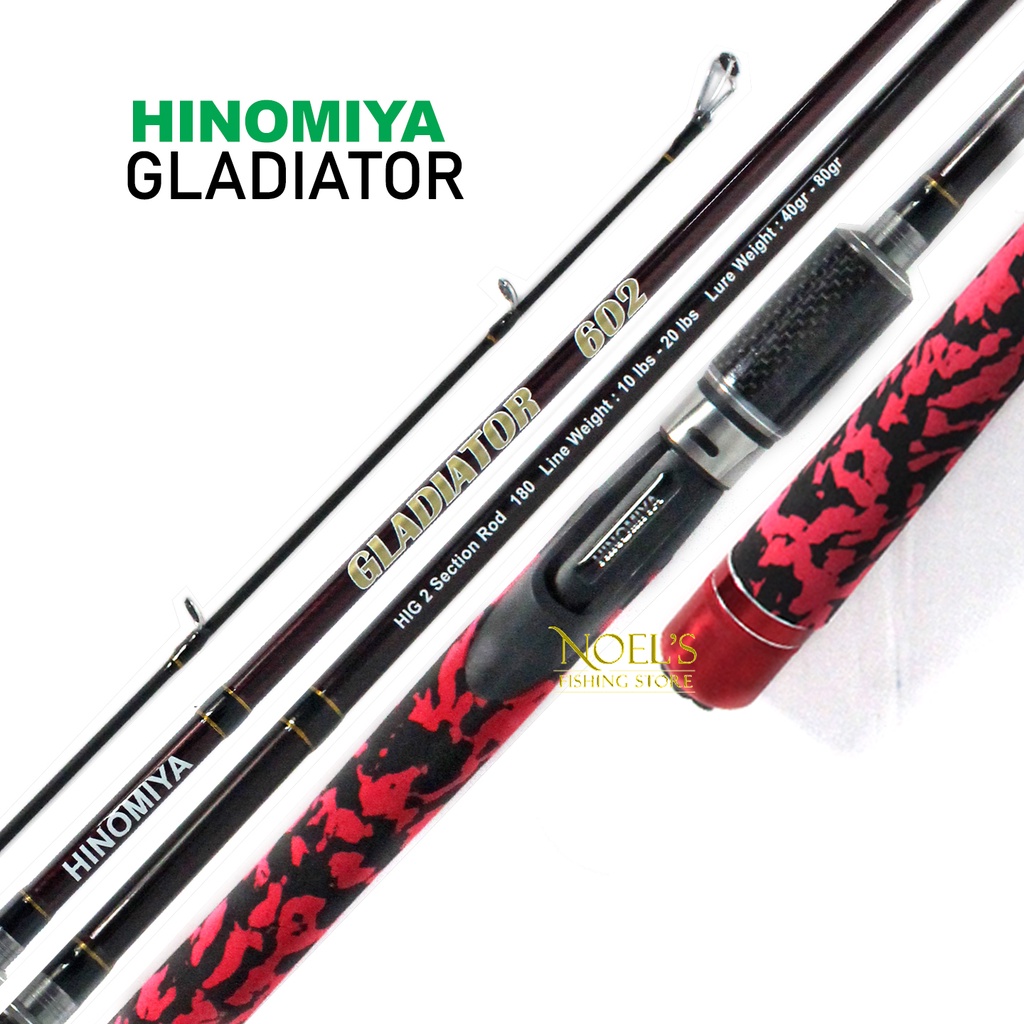 Jual Joran Hinomiya GLADIATOR 602 180 cm | Camo Pancing Galatama ...