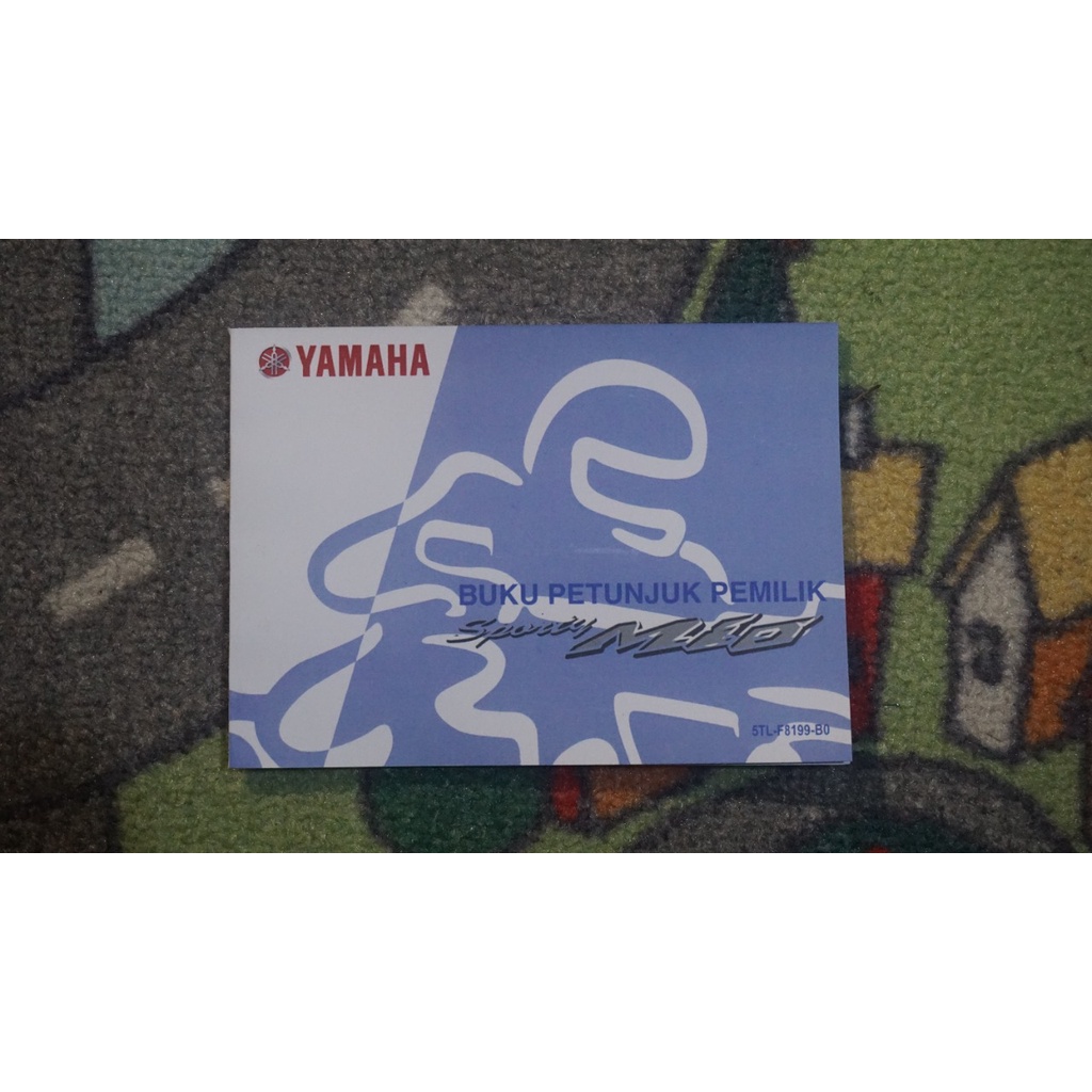 Jual Manual Book / Buku Panduan Yamaha Mio Sporty (5TL) / Smile (28D) Shopee Indonesia