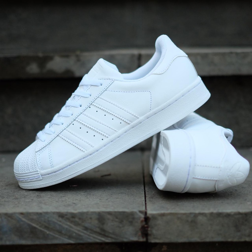 Adidas superstar on sale all white indonesia