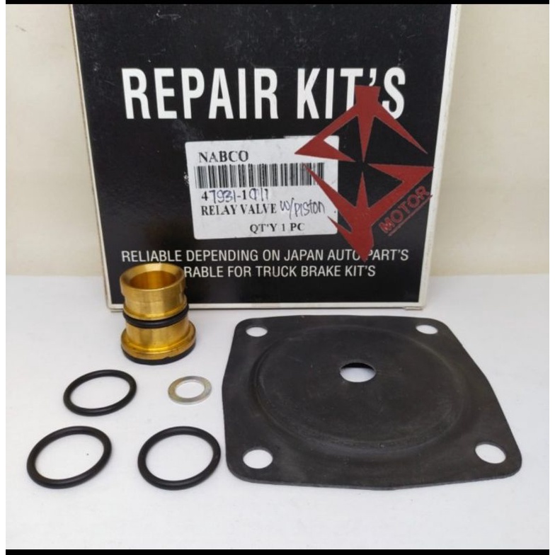 Jual Repair Kit Relay Valve Membran Nissan Cwb Ck Hino Lohan Napco Garansi Shopee Indonesia