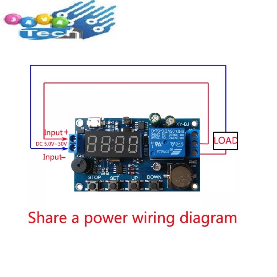 Jual Digital Relay Timer Real Time Clock 24 Jam 5 Mode Waktu | Shopee ...