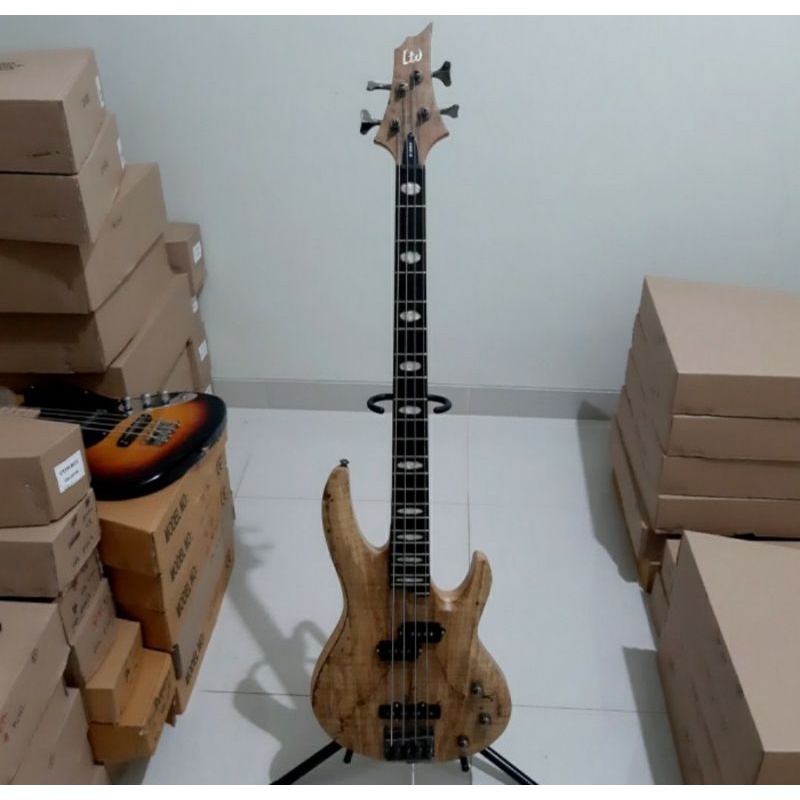 Jual Bass ESP LTD RB-1004 SM Natural Satin original | Shopee Indonesia
