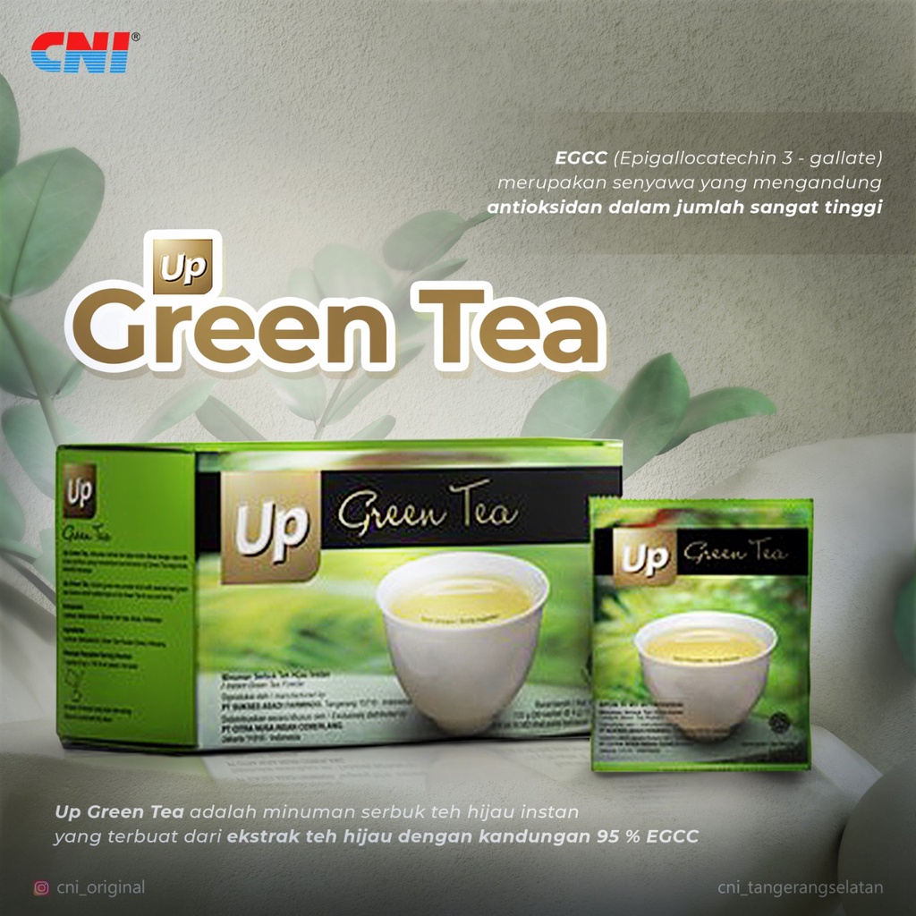 Jual UP GREEN TEA ORIGINAL CNI Shopee Indonesia