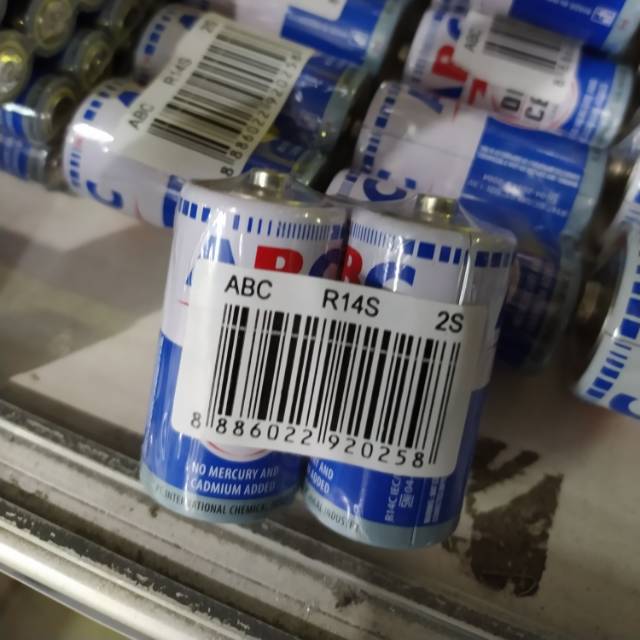 Jual Baterai ABC Tanggung R14 - Baterai ABC biru tanggung | Shopee ...