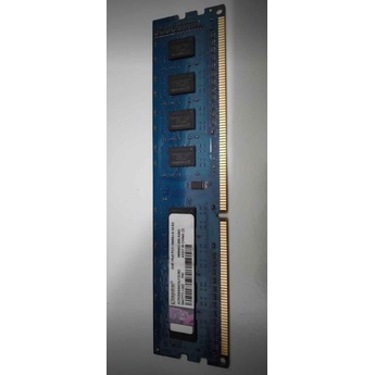 Barrette Mémoire RAM Kingston 1 Go DDR3 PC3-10600U - 1333 MHz - CL9 - Occasion Fonctionnelle