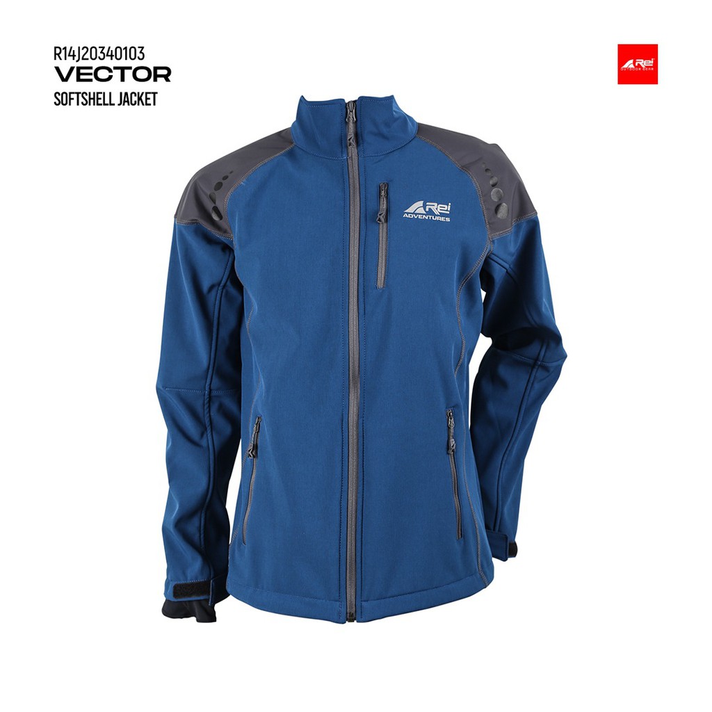 Jual Jaket Gunung Pria Softshell Vector Arei Outdoorgear Shopee