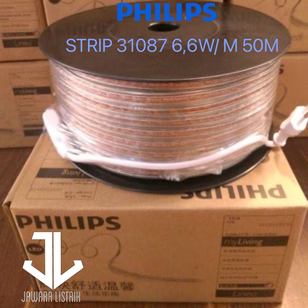 Jual PHILIPS LED LAMPU SELANG DLI 31087 HV LED TAPE HL 6,6w/m 50 M ...