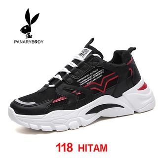 Sepatu Pria Import Sneakers Olahraga Sepatu cowok Kasual fashion Mesh Low  Top Men Sport Shoes murah