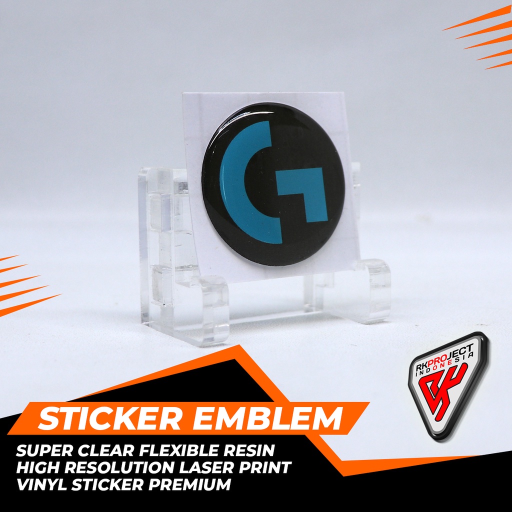 Jual LOGITECH GAMING Sticker Timbul Emblem Resin Lentur | Shopee Indonesia