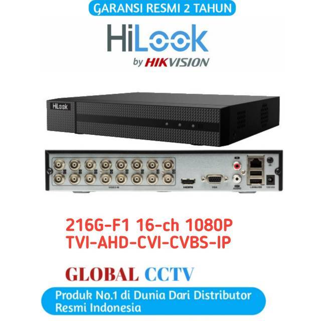 Jual Hilook 216GF1(s) DVR 16 Channel Hilook Full HD 1080P Turbo HD 2MP
