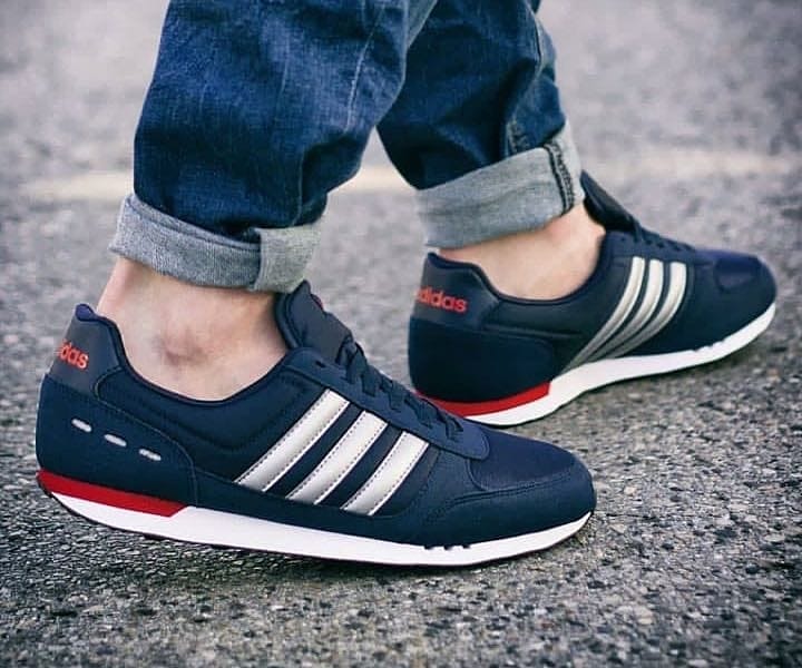 Jual Sepatu Adidas Neo City Racer Original Sneakers kasual joging runing Shopee Indonesia