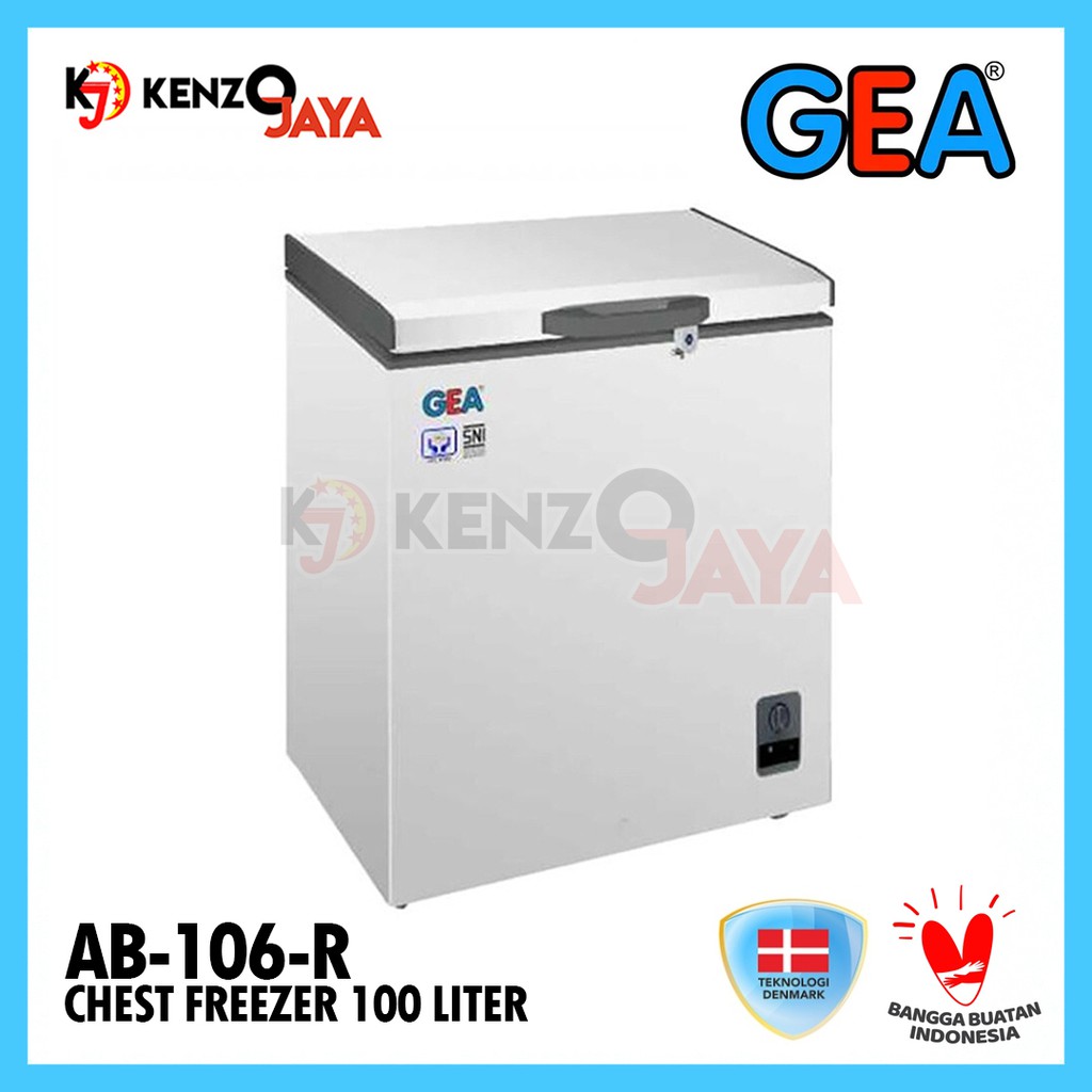 Spesifikasi & Harga Freezer Box GEA 100 Liter: GEA AB-108-R