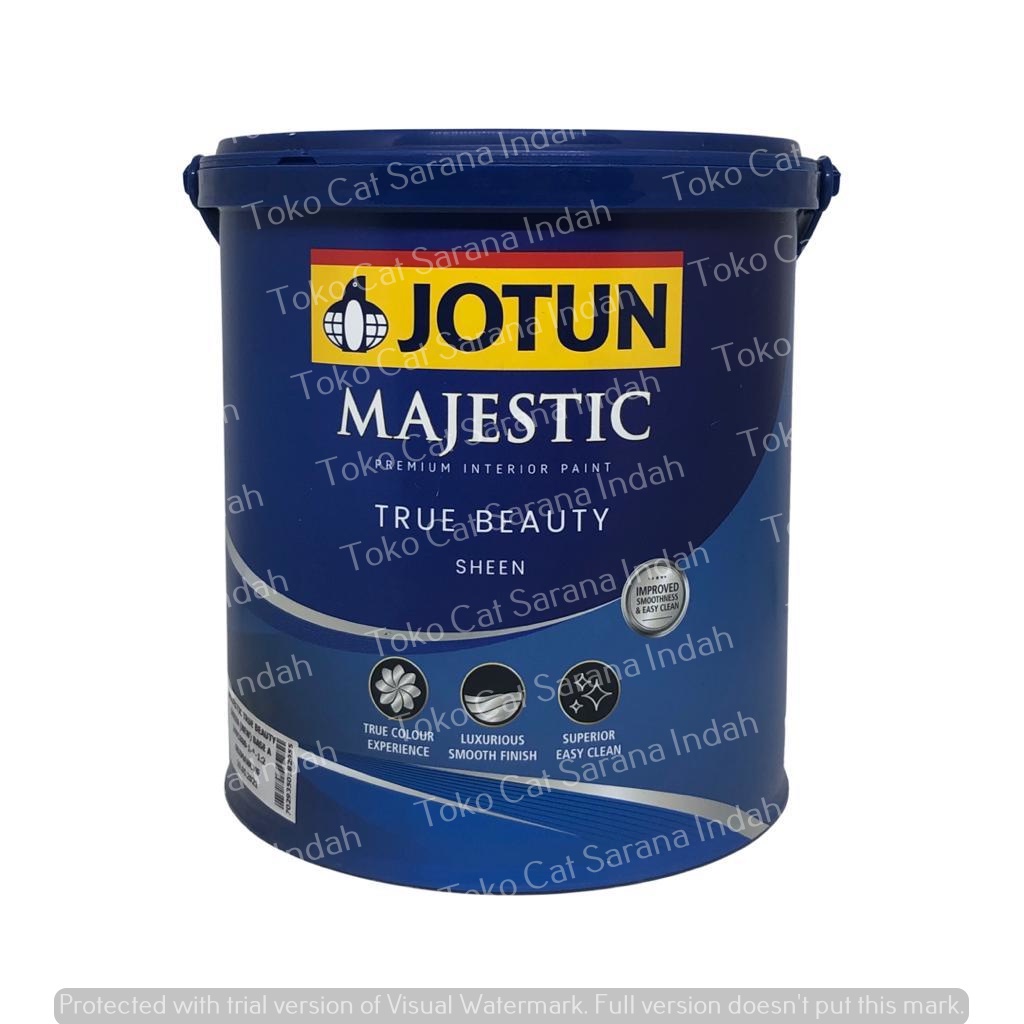 Jual JOTUN Majestic True Beauty Sheen 2.5LT - WHITE Cat Tembok Interior ...