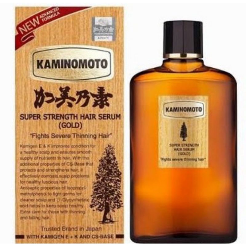 Jual Kaminomoto hair tonic gold japan Shopee Indonesia