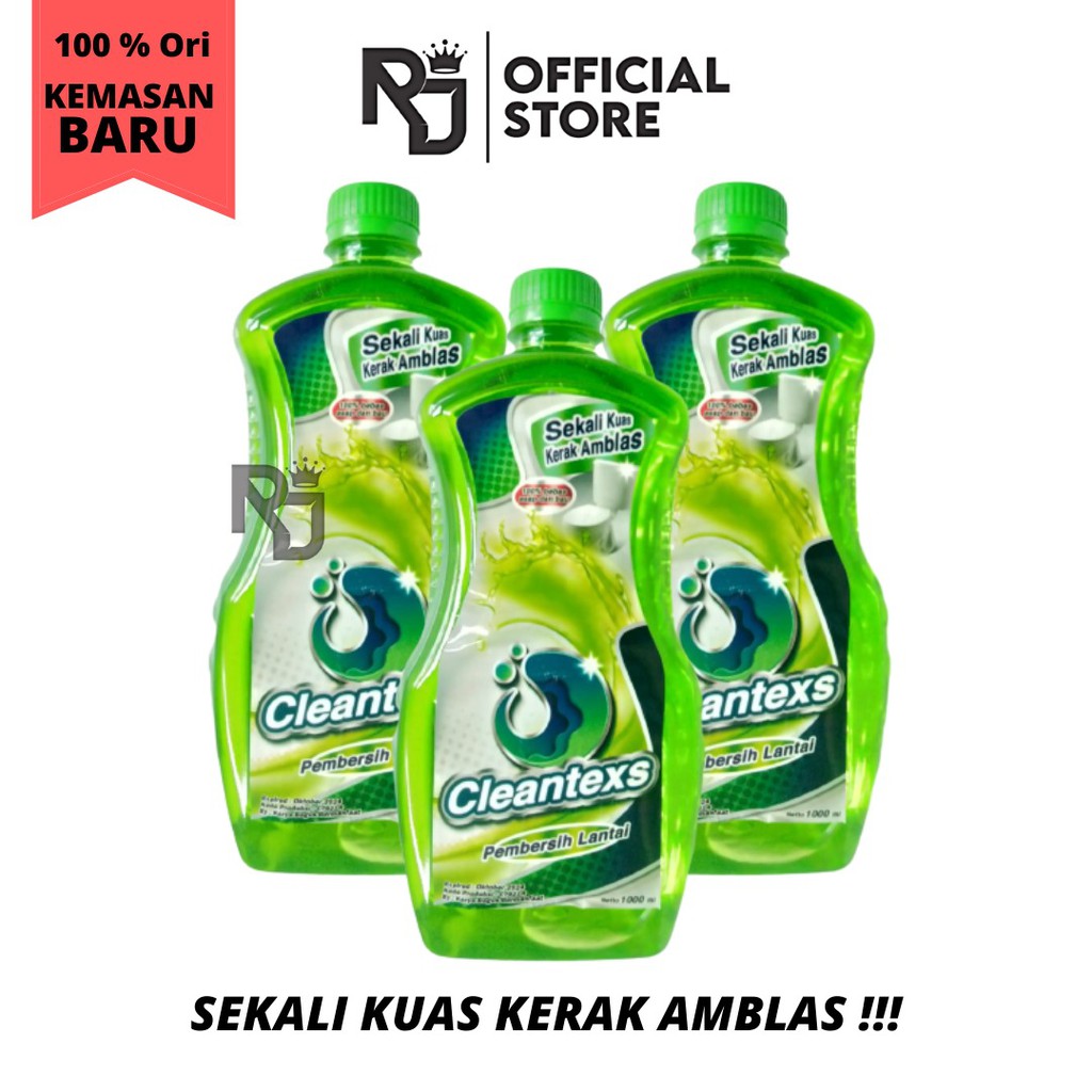 Jual Clean Texs Pembersih Kerak Kamar Mandi Kemasan 1 5 Liter And 1 Liter