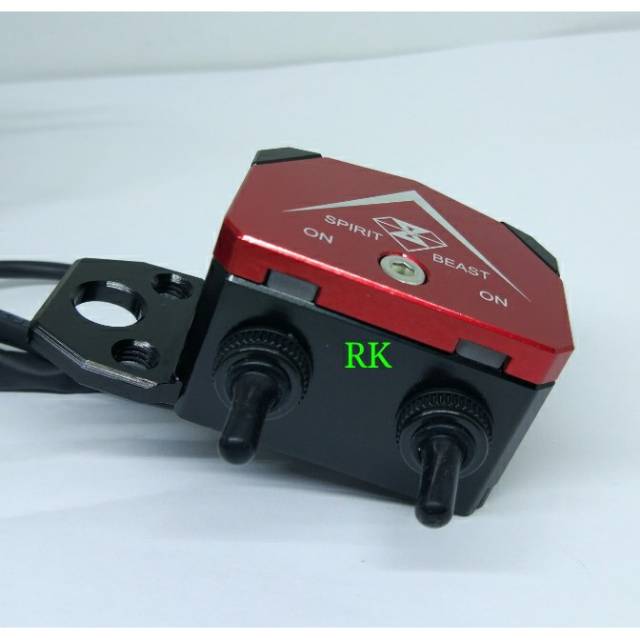 Jual PREMIUM SWITCH ON OFF WITH INDICATOR LED | DUAL SWITCH ON OFF DC ...