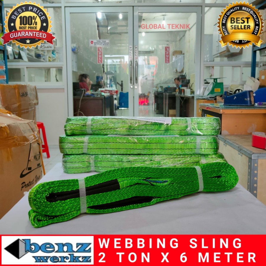 Jual Webbing Sling Polyester T X M Sl Sling Belt Angkat Tali Angkat