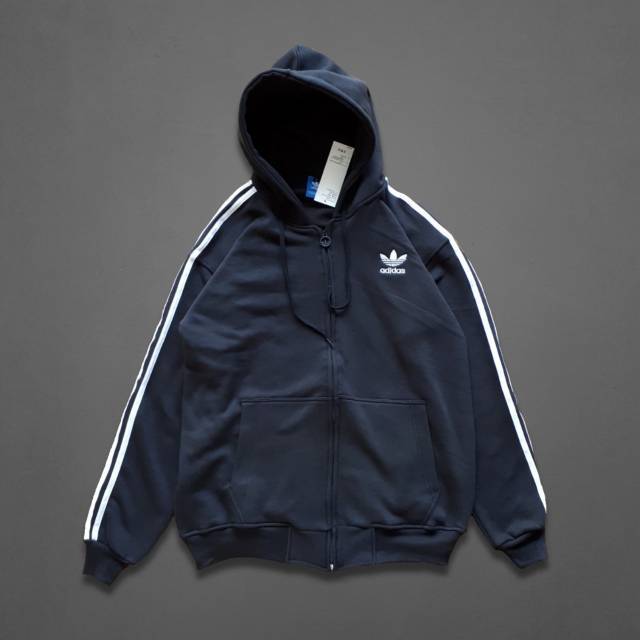 Jaket hoodie sale adidas