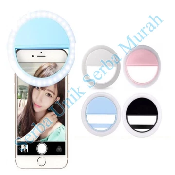 Ring Light Selfie LED Lampu Selfie Ring Lamp 3 Mode