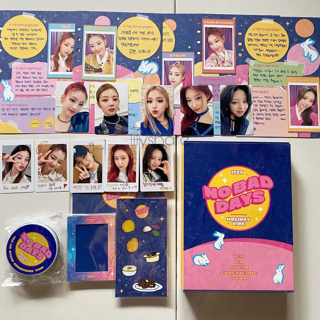 Jual ITZY SEPTEMBER NO BAD DAYS NBD MONTHLY KIT - HOLIDAY VIBE