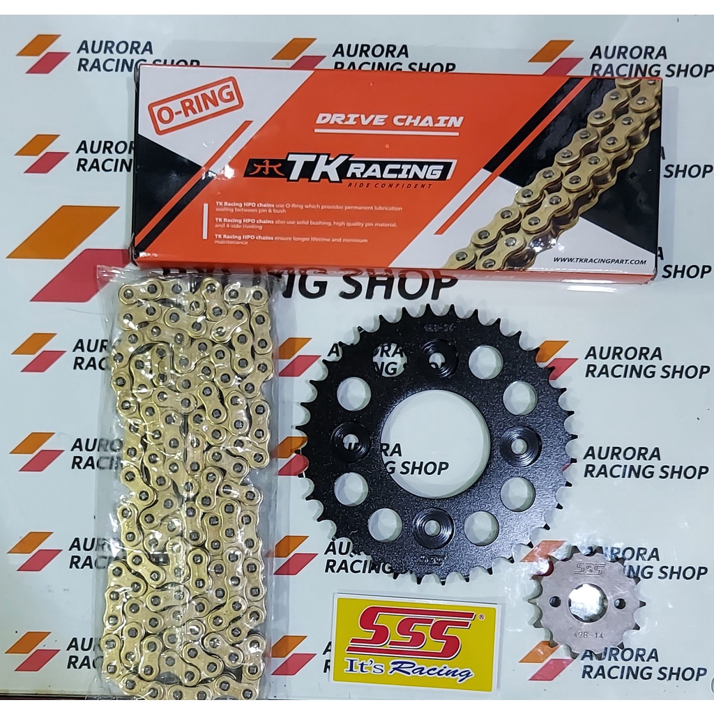 Gear set tk supra x 125 best sale