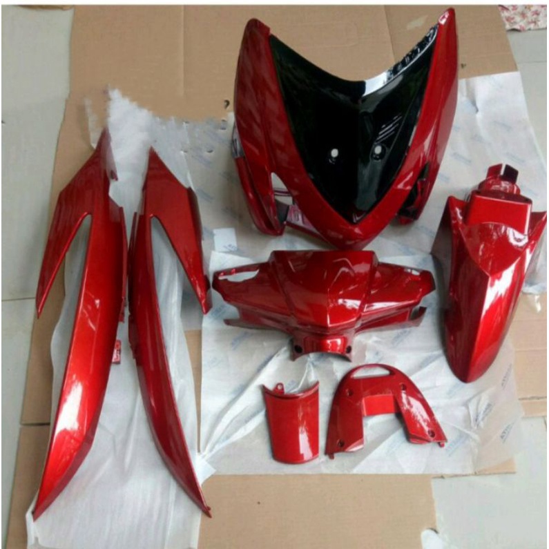 Jual Cover Body Bodi Full Set Halus Vario Cw Karbu Vario Old Karbu