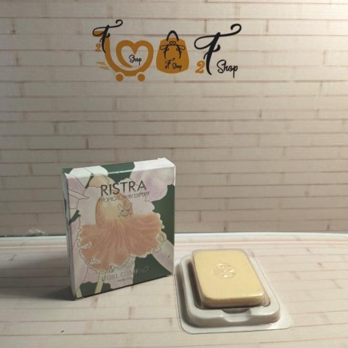 Jual Ristra Dual Compact Bedak Powder Refill - 02 B Glow Beige | Shopee ...