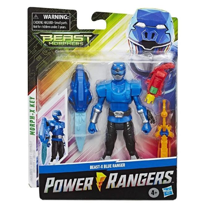Jual HASBRO Power Rangers Beast Morphers 6-Inch Beast-X Blue Ranger ...