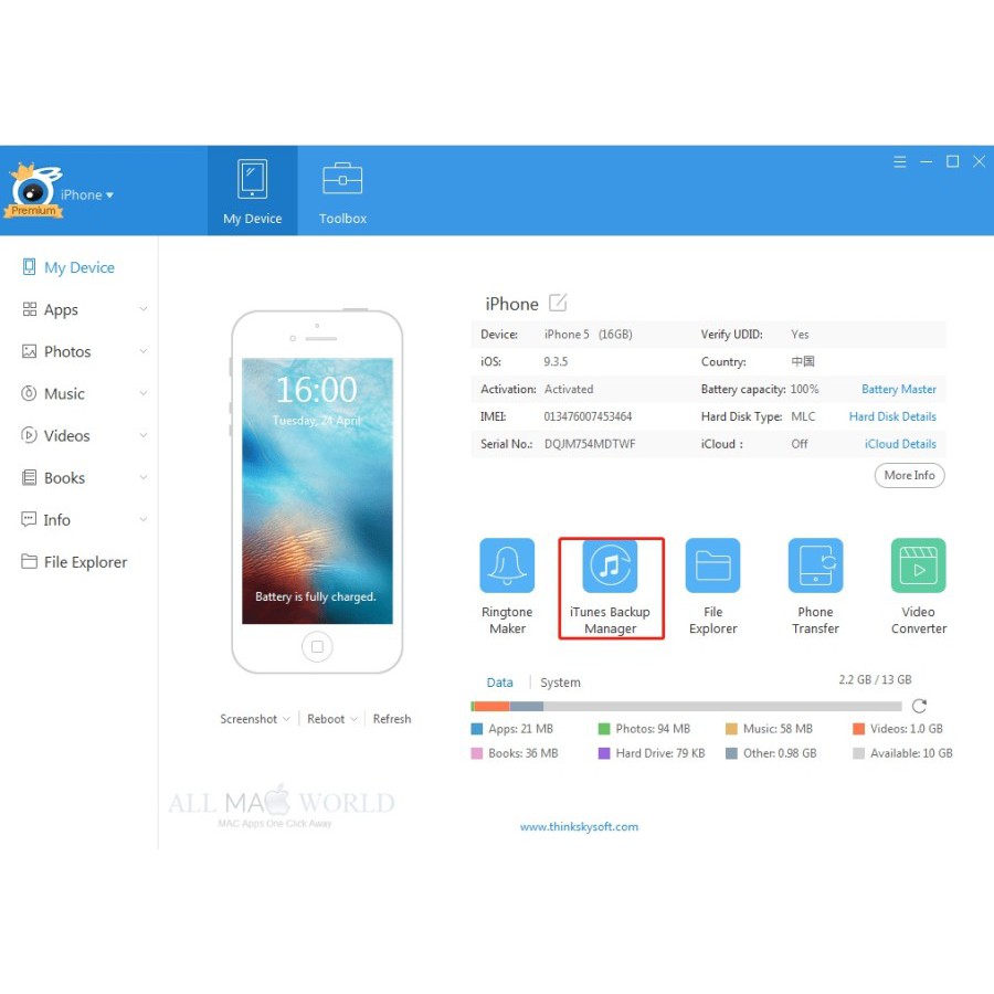 Jual Manajemen Data iPad, iPhone: iTools Pro v4.4.5 WIN + Mac 1.8 ...